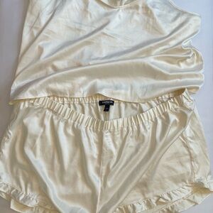 Express Women's Cream Sleepwear Set